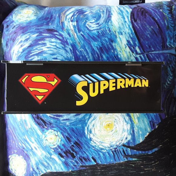 SUPERMAN 2001 DC Comics Lg T-Shirt In Collectible Metal Box New Unopened 2010 - Picture 8 of 16
